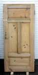 grenenhouten paneeldeur, 81,5 x 182 cm, geloogd