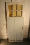 Grenenhouten paneeldeur, jaren '30, 79 x 201 cm