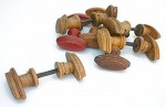 knopkrukken hout
(diverse type doorlopend op voorraad)